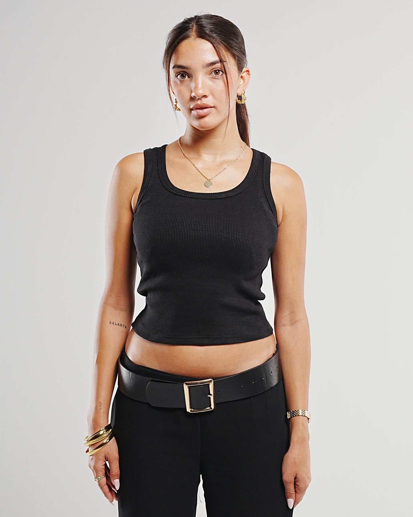 Black Basic Top